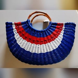 Inc straw bag